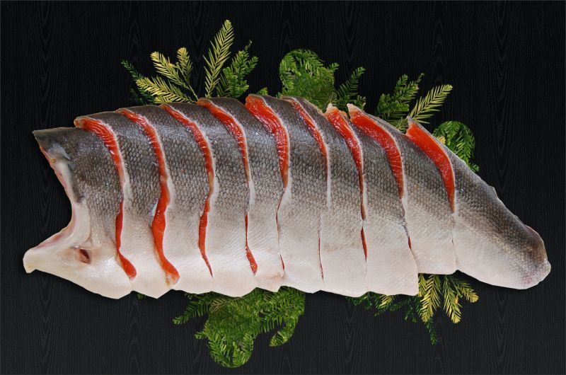 画像1: 甘口紅鮭切身